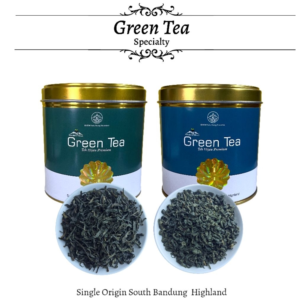 Hanesland Teh Hijau Green Tea Organik Premium - Daun Teh Hijau Asli Pekoe