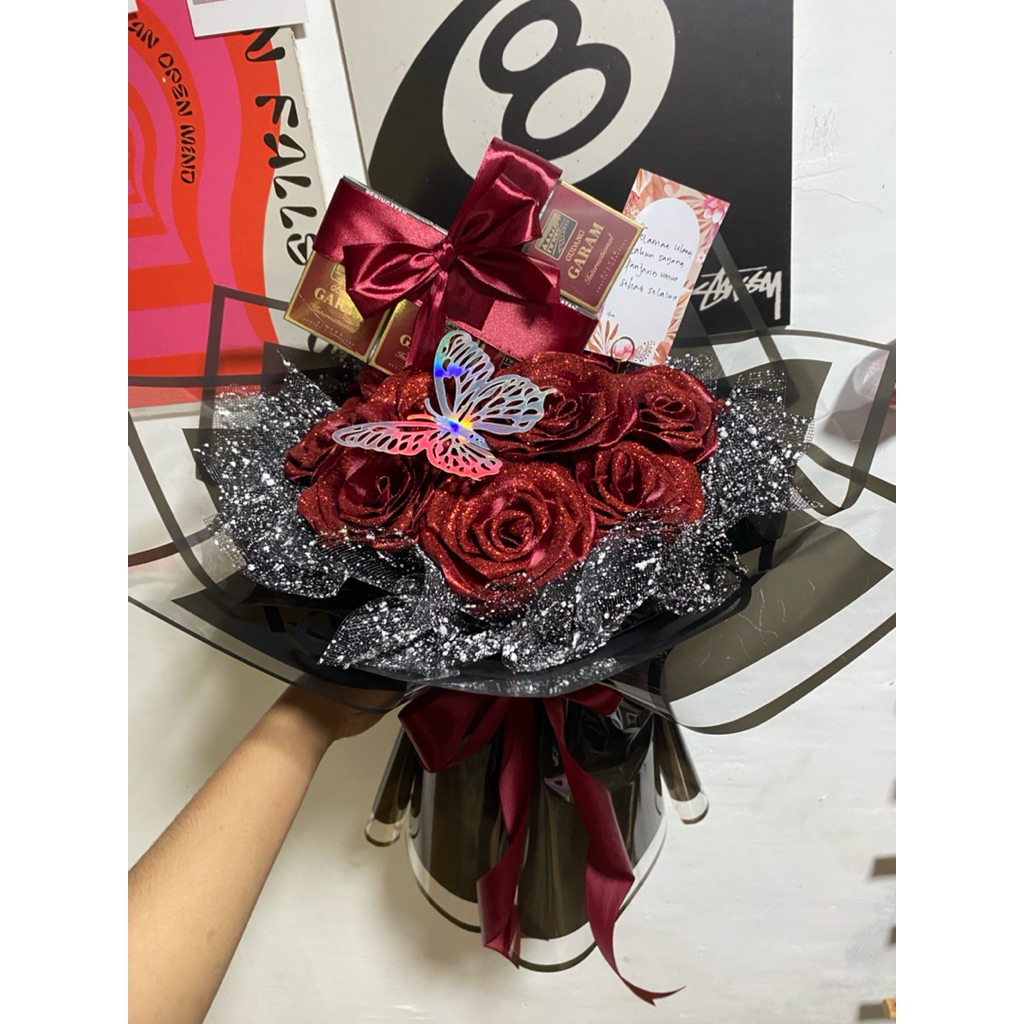 buket ultah cowo buket wisuda hadiah