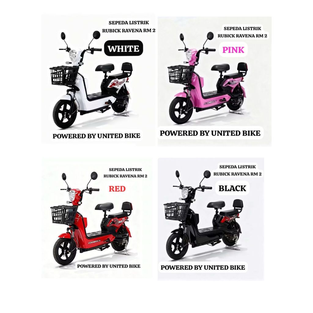 BATAM Sepeda Listrik RUBICK RAVENA RM 2 48Volt