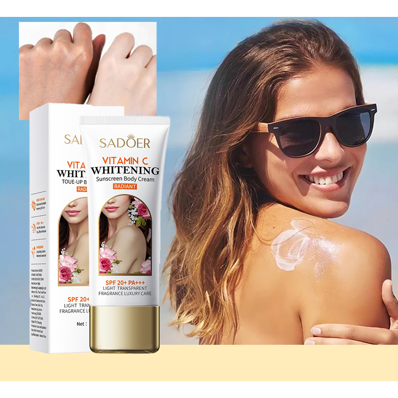 Lotion tabir surya tubuh, krim tabir surya, perlindungan UV, cocok untuk tubuh dan wajah, perawatan 