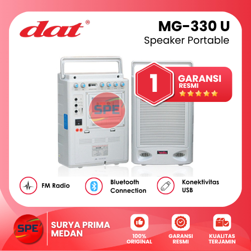 Speaker Portable 6"DAT 10 MG 330 U
