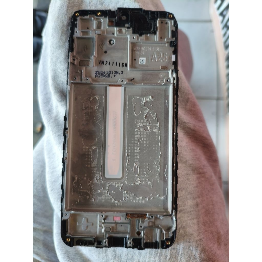 LCD SAMSUNG A25 5G + frame ori copotan