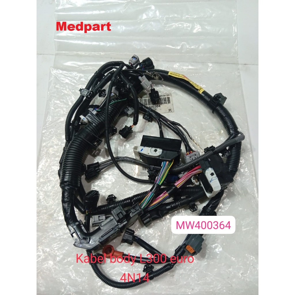 Wiring Harness Control Kabel Cable Body Bodi Soket ECU Engine Mesin Mitsubishi L300 L 300 Euro 4 Die