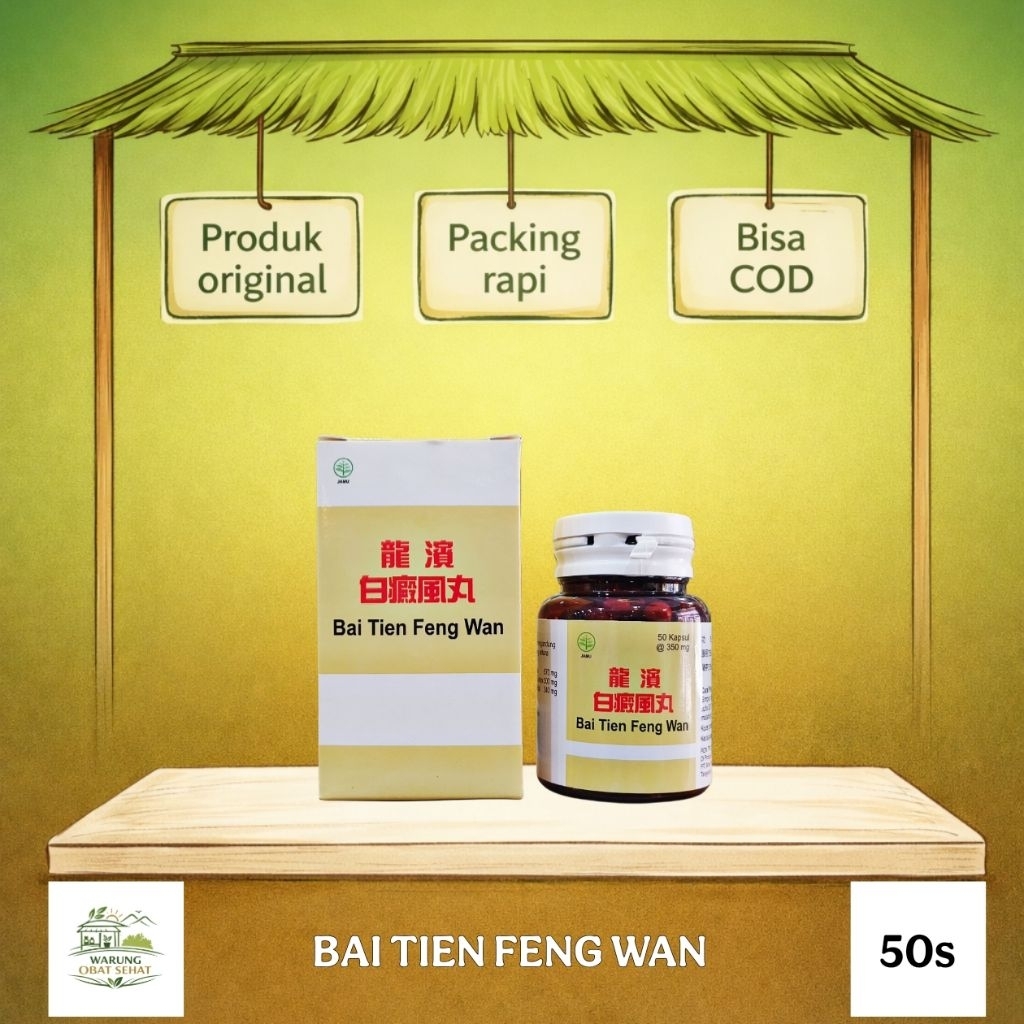 Bai Tien Feng Wan Obat Herbal China Untuk Vitiligo Bercak Putih Pada Kulit