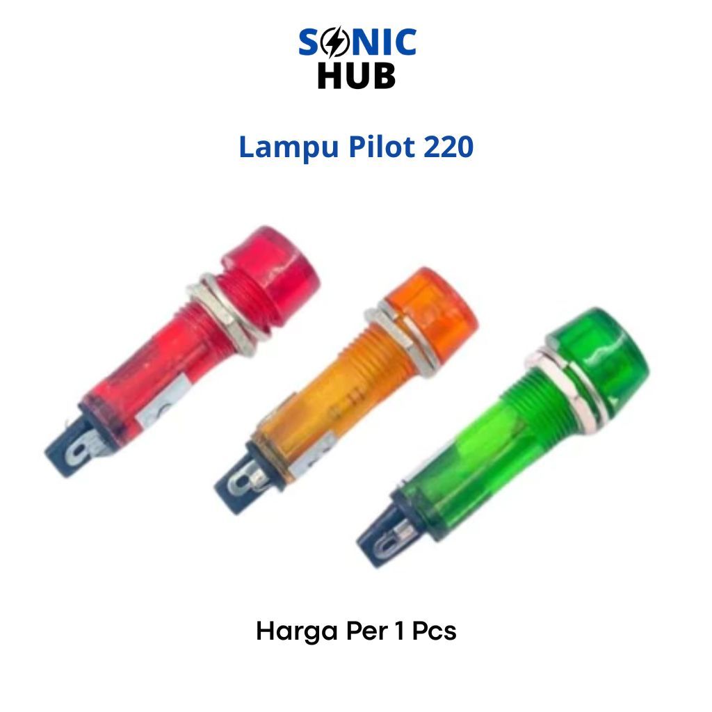 Lampu Pilot Lampu Indikator LED Pilot LED Indikator AC 220V