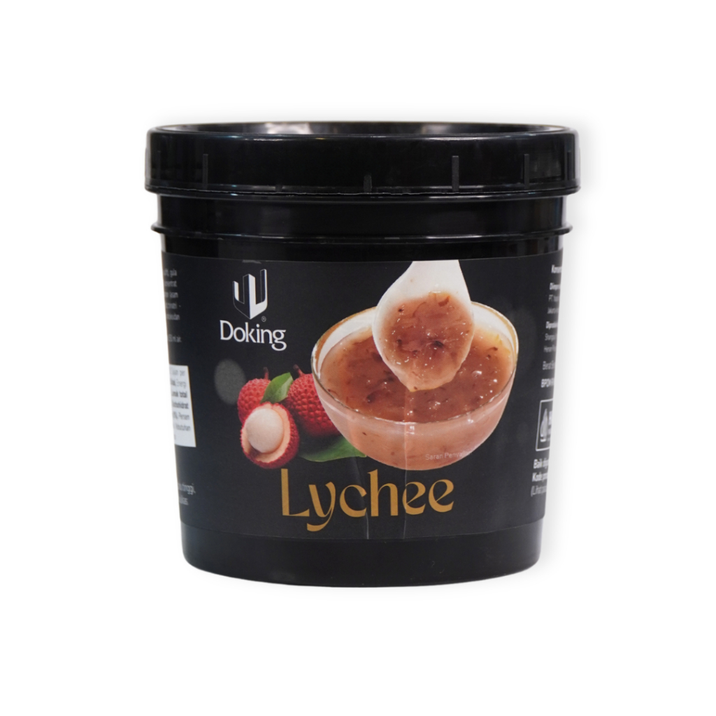 Doking Lychee Jam / Selai Leci Premium – Manis Segar dengan Aroma Buah Alami @1.3 KG
