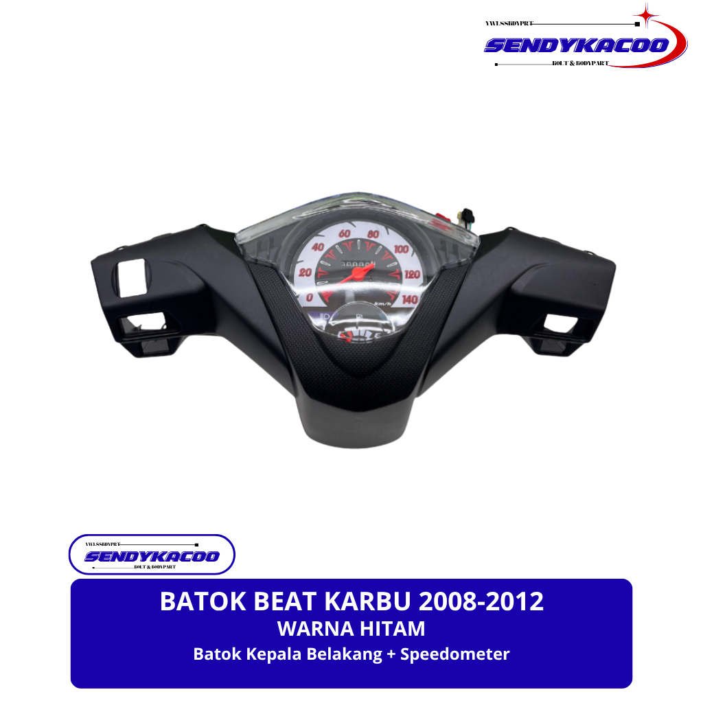Batok Beat Karbu Belakang + Speedometer Beat Karbu