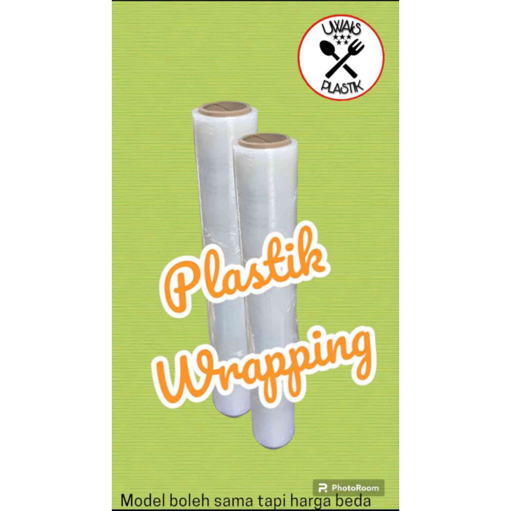 Plastic Wrap 50 cm Stretch Film Plastik wrapping TERMURAH / SATUAN