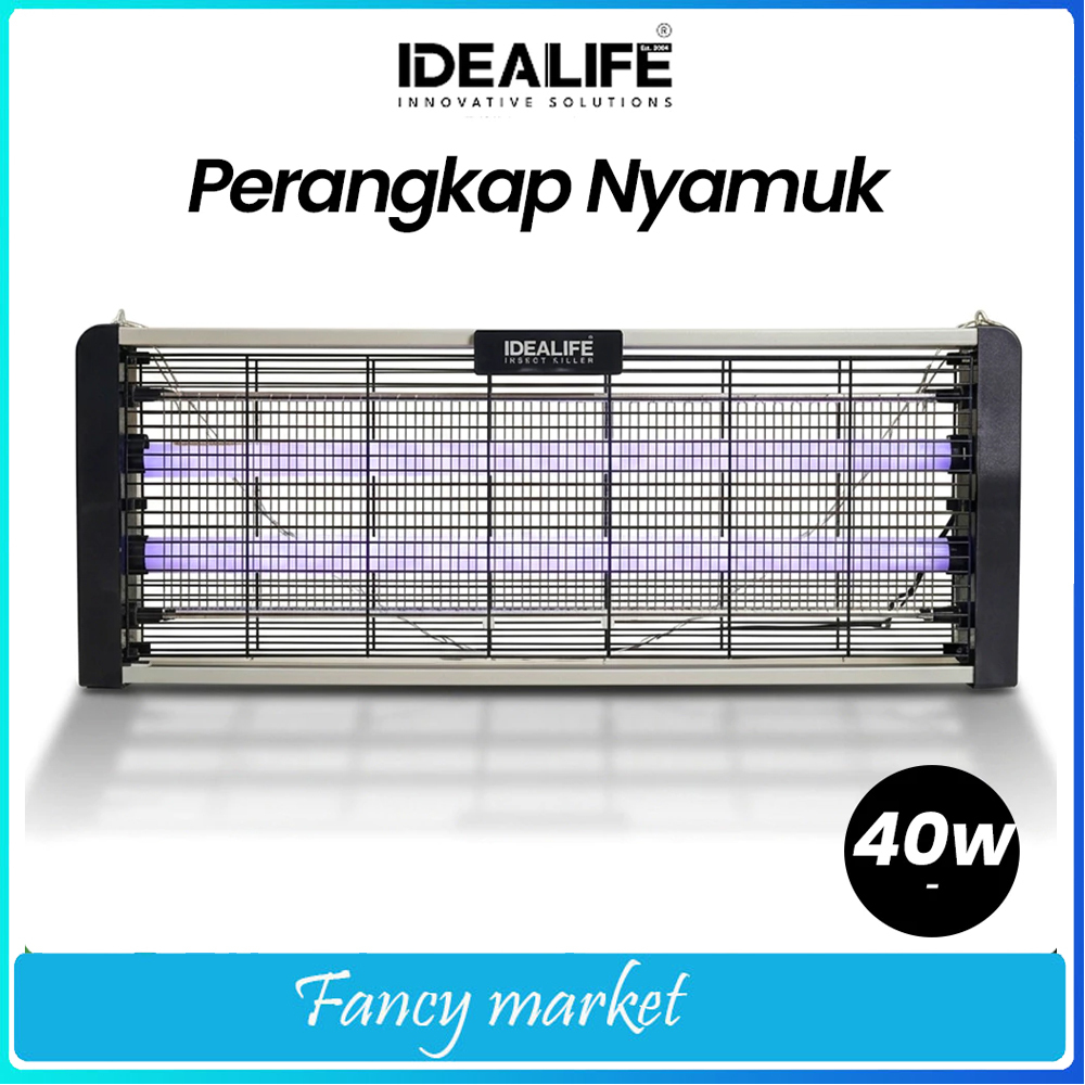 INSECT KILLER IDEALIFE IL 20W (20 WATT) IDEALIFE IL 40W (40 WATT) Alat Perangakap Nyamuk Lalat Palin