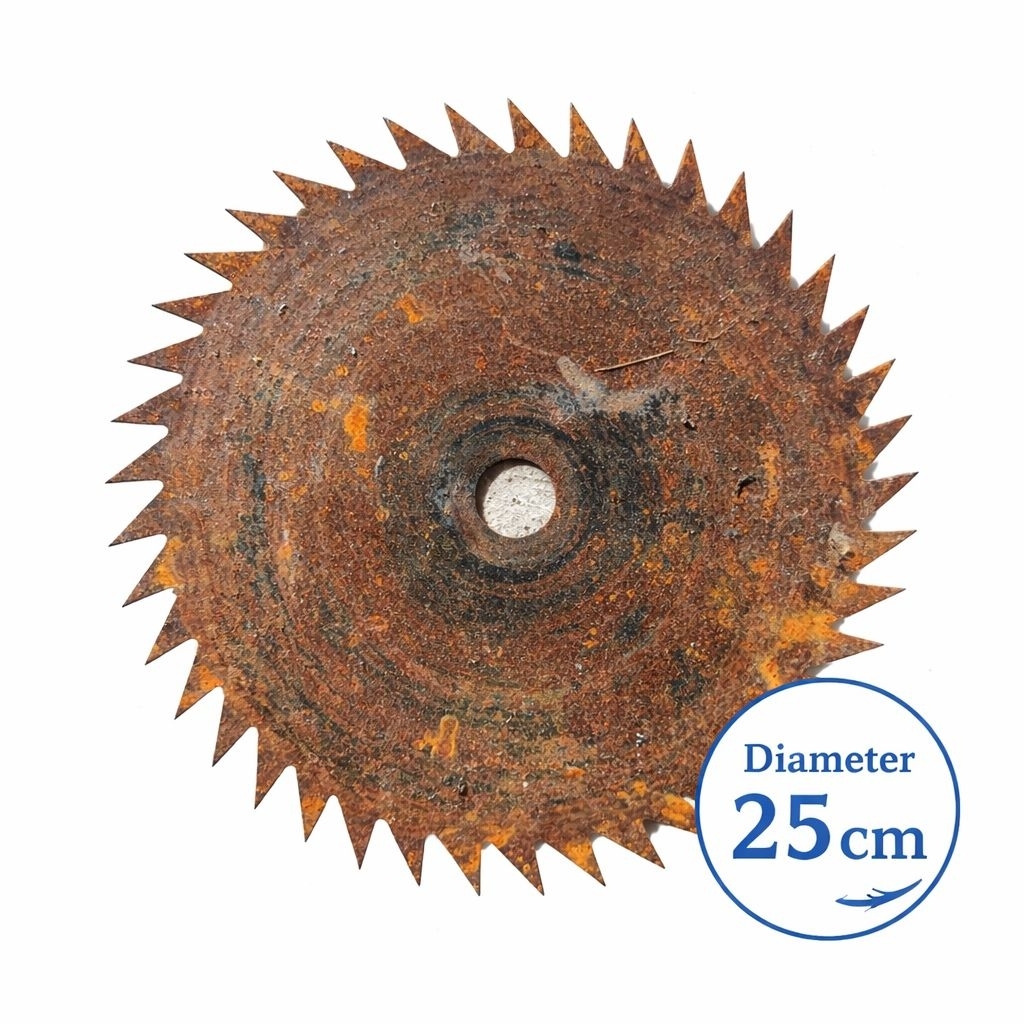 Mata Pisau Gergaji Besi / Circular Saw Bekas – Diameter 25 cm