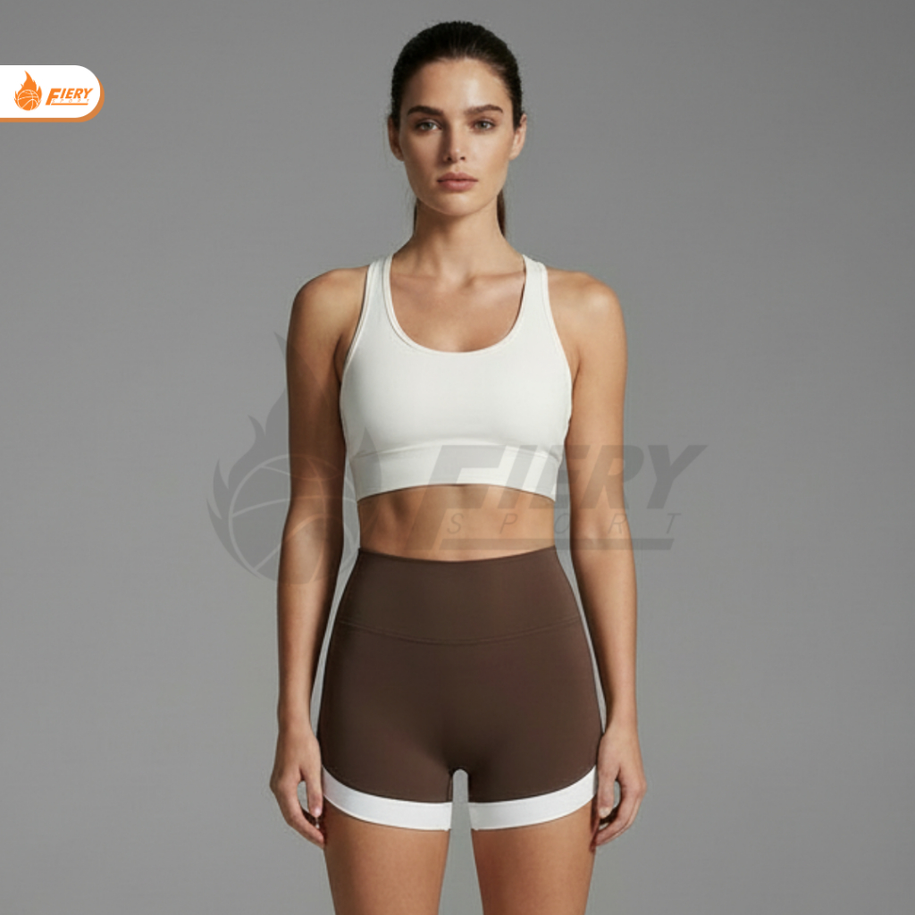 [ Fiery Sport ] Celana Legging Pendek Cewek Dewasa Remaja Korean Looks Short Pants Olahraga Yoga Pil