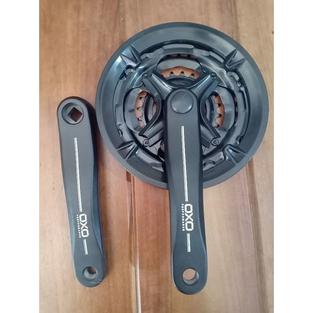 crank federal MTB 42 34 24T arm sudah aluminium merk oxo