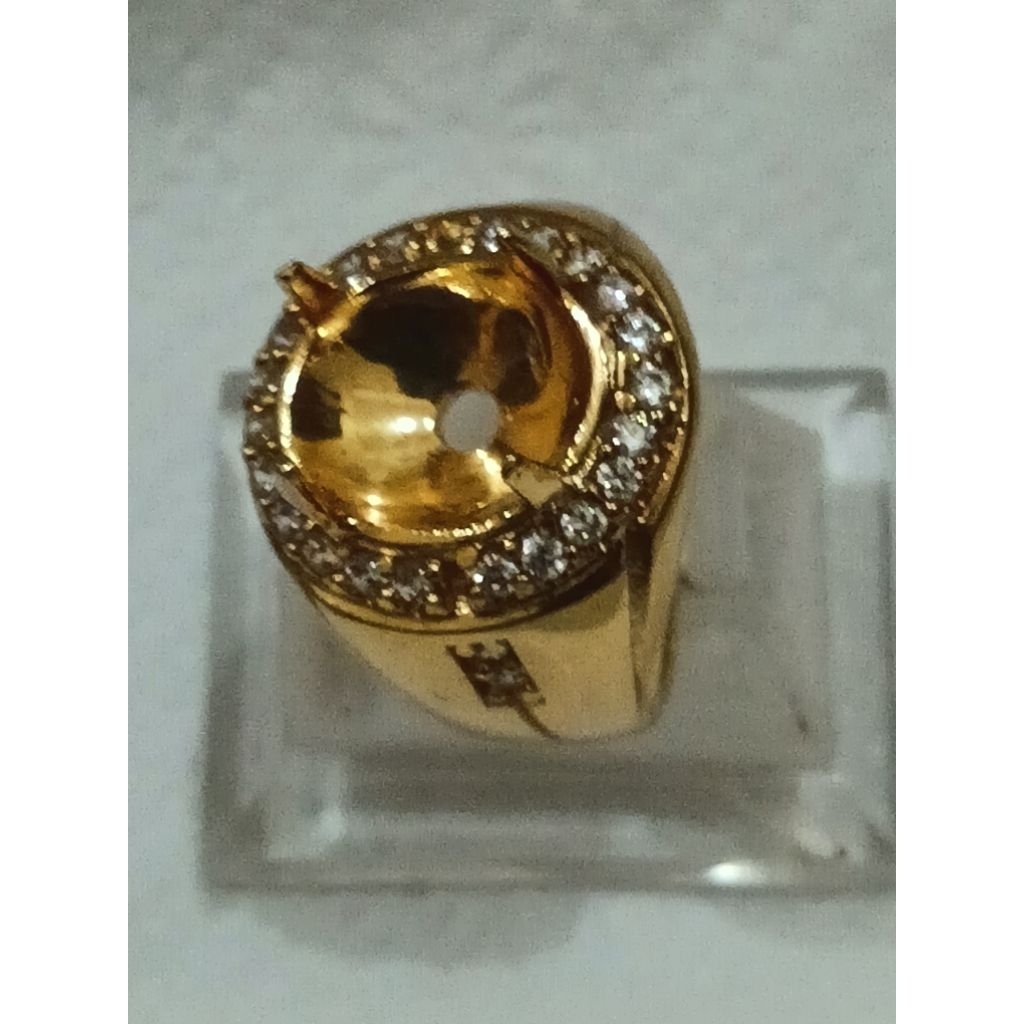 Cincin &Ring Alpaka super 10x12mm OVAL