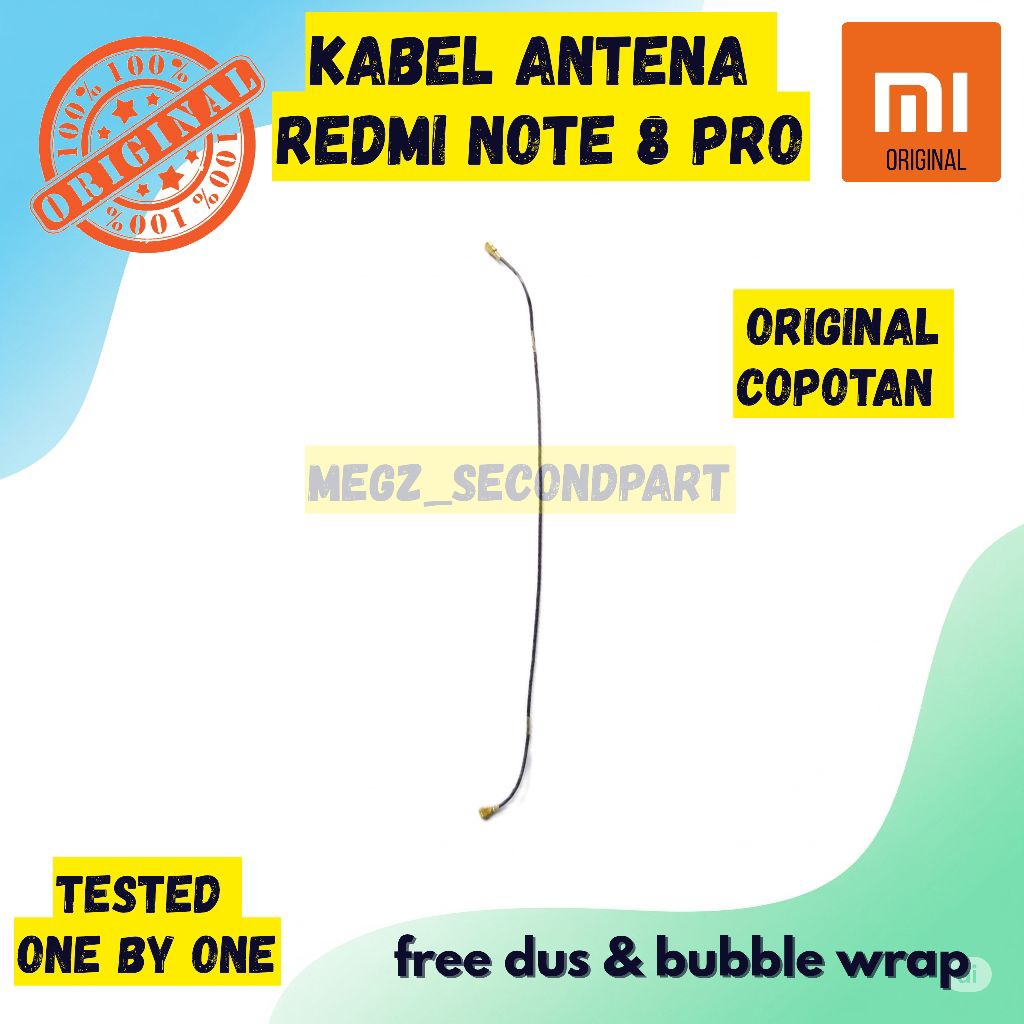 Kabel Antena Redmi Note 8 Pro Original Copotan Antena Xiaomi Redmi note 8 pro Ori cabutan