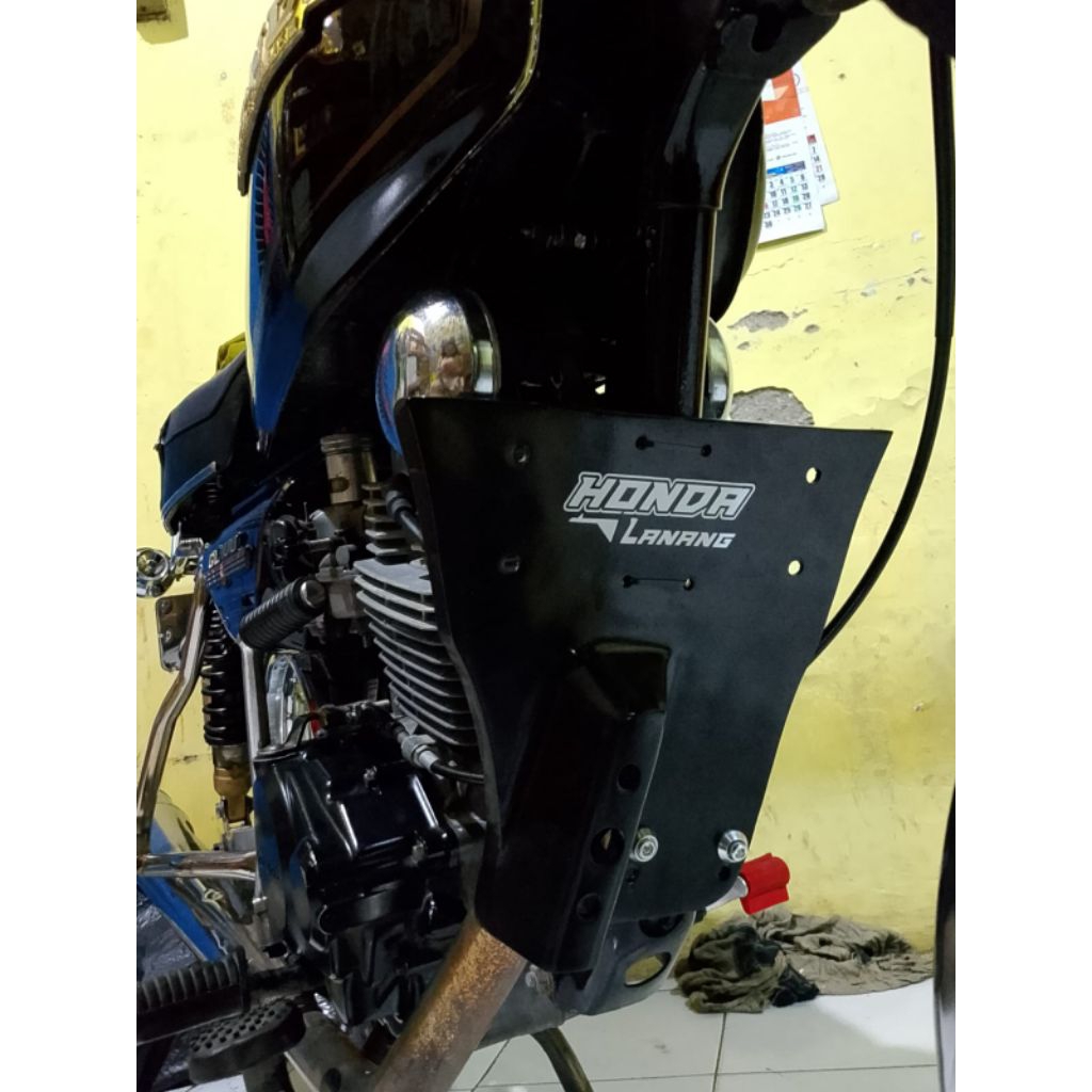 ENGINE GUARD PENAHAN LUMPUR HONDA VERZA NEW MEGA PRO TIGER2000 TIGER REVO