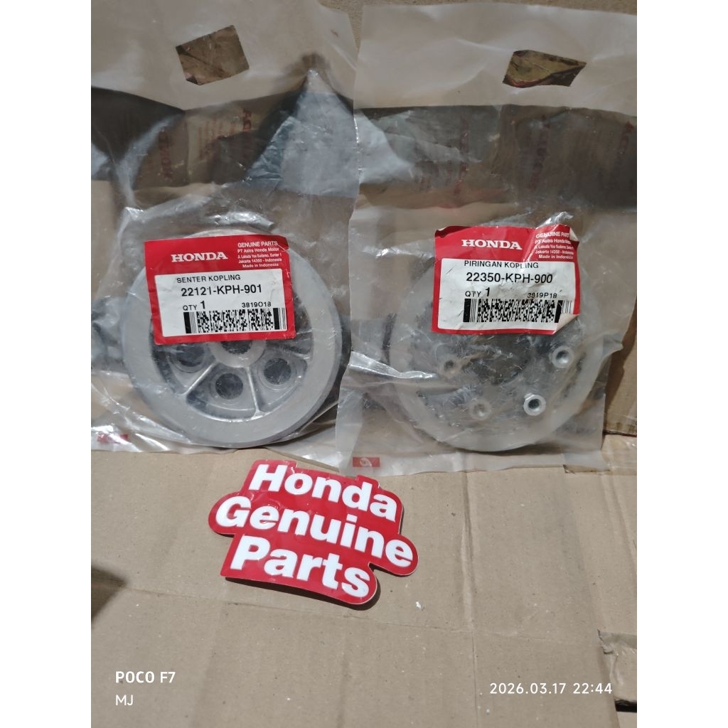 22121KPH901 & 22350KPH900 / CENTER CLUTCH & PLATE CLUTCH PRESSURE KARISMA, SUPRA X 125 SERIES