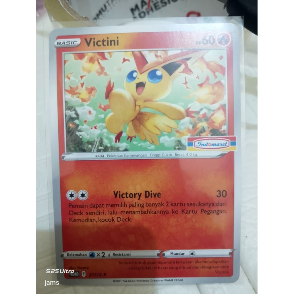 Pokemon Victini indomaret ind