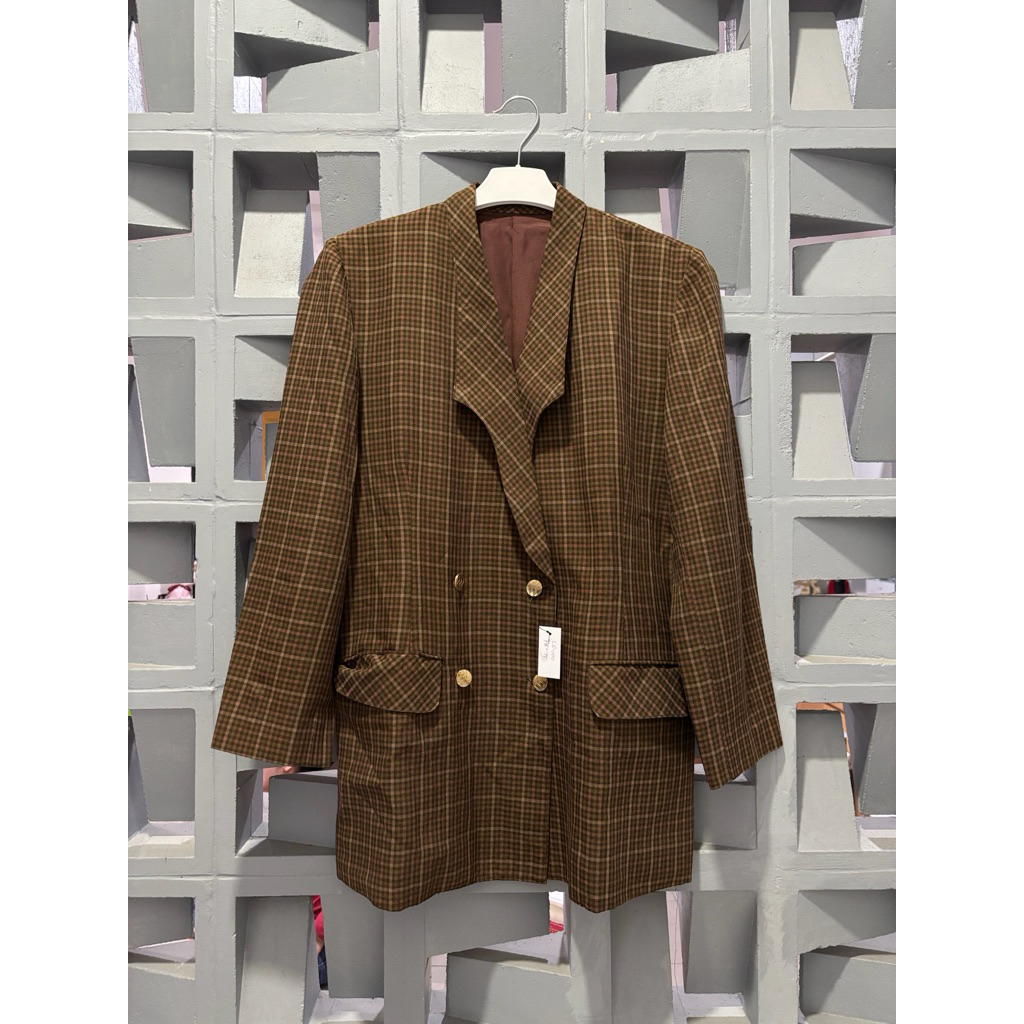[Preloved] Vintage Blazer Coklat