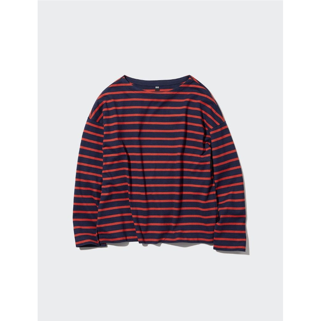 UNIQLO T-SHIRT GARIS LENGAN PANJANG |SECOND