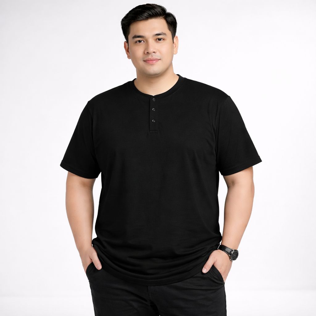 Baju Muslim Pria Kaos Koko Kurta Dewasa Lengan Pendek Jumbo Big size