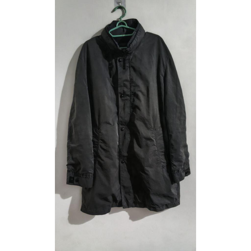 GGIO2 Curation Long Jacket Hitam – Clean Korean Style Outer