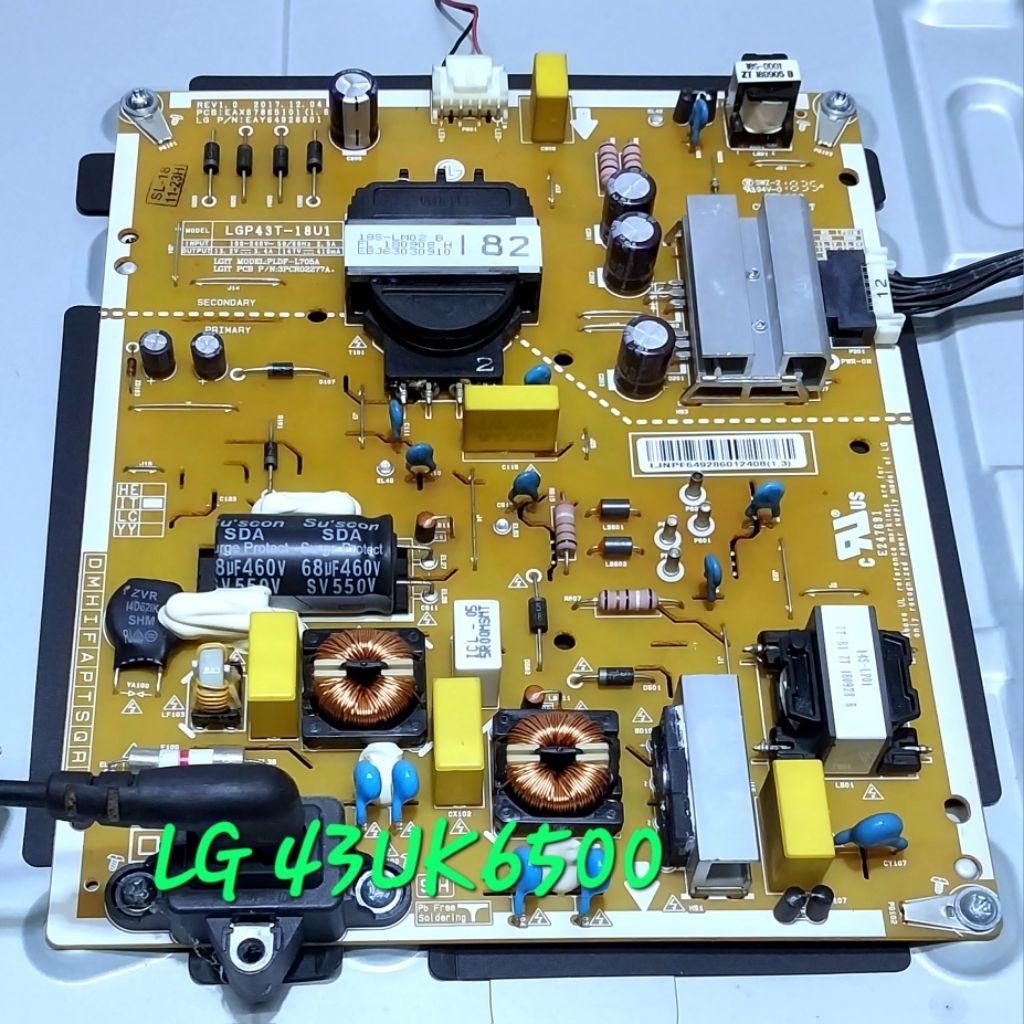 PSU LG 43UK6500 LG43UK6500 ORIGINAL REGULATOR POWER SUPPLY