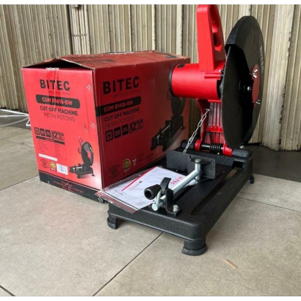 MESIN POTONG BESI BITEC COM 1418B CUTTING WHELL BITEC 14 INCH