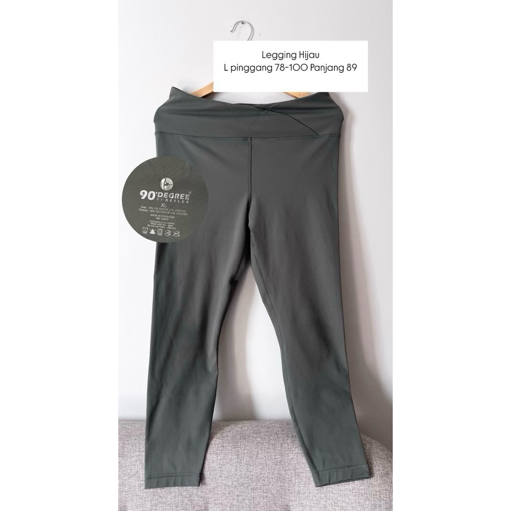 LEGGING 90 DEGREE BY REFLEX (XL) preloved
