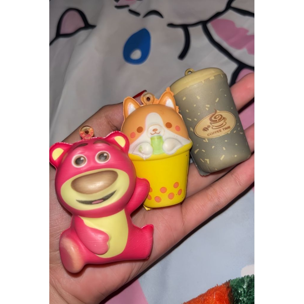bundle squishy(dapat tiga squishy)
