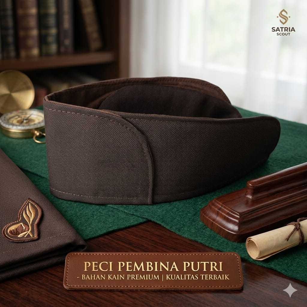 Peci pramuka pembina putri