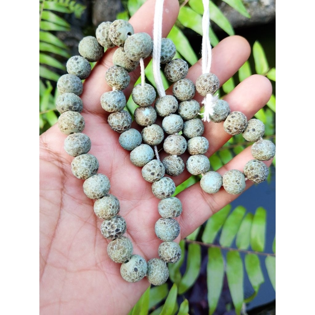 kalung manik manik jadul kuno temuan
