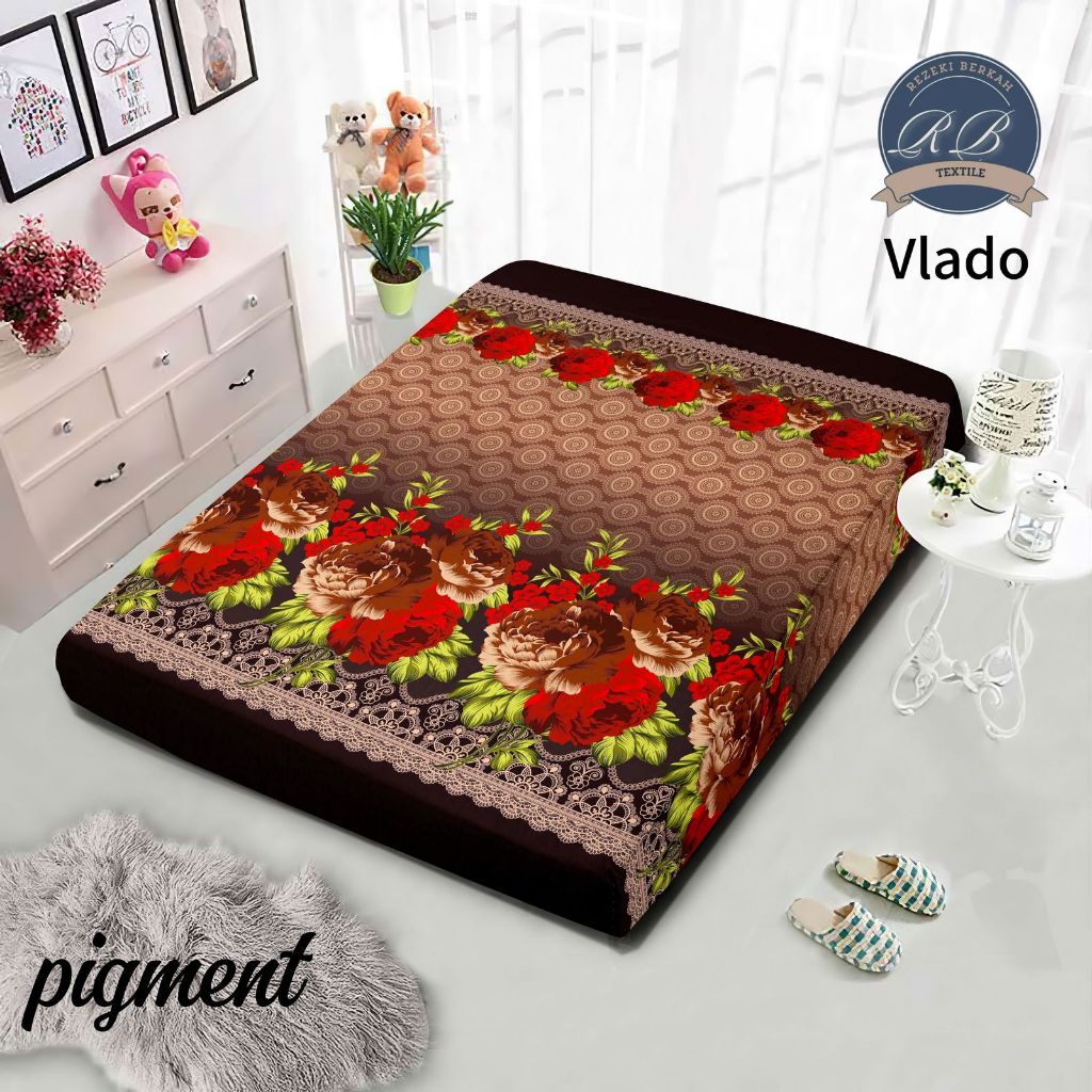 Sarung Kasur Resleting Motif Ukuran 80x200x15|90x200x15|100x200x15|120x200xx15|160x200|180x200