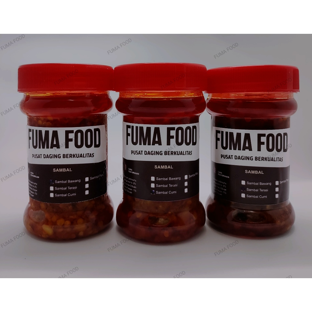 SAMBAL TERASI/SAMBAL BAWANG/SAMBAL BAWANG