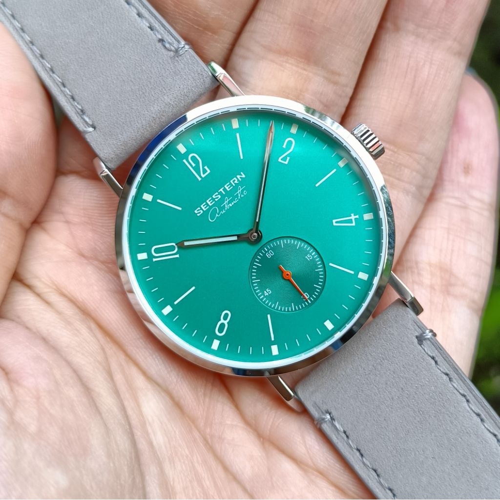 Jam Seestern Automatic Nomos Homage 38mm