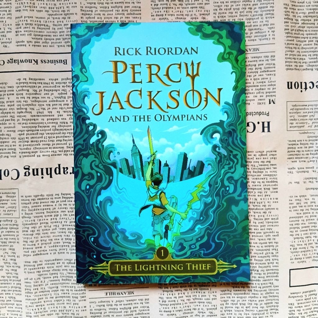 Percy Jackson The Lightning Thief – Rick Riordan | Novel Terjemahan Preloved