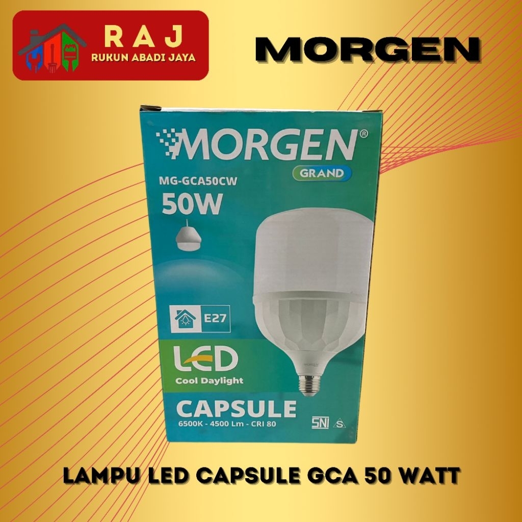MORGEN Lampu led Capsule GCA 50 W
