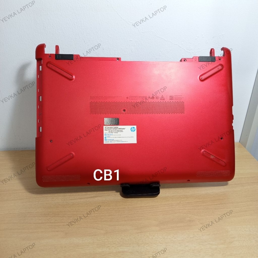 [ MERAH ] Casing Bawah HP 14-bw HP 14-bs HP 240 G6 Normal Tested Seken Original [ bottomcase cover b