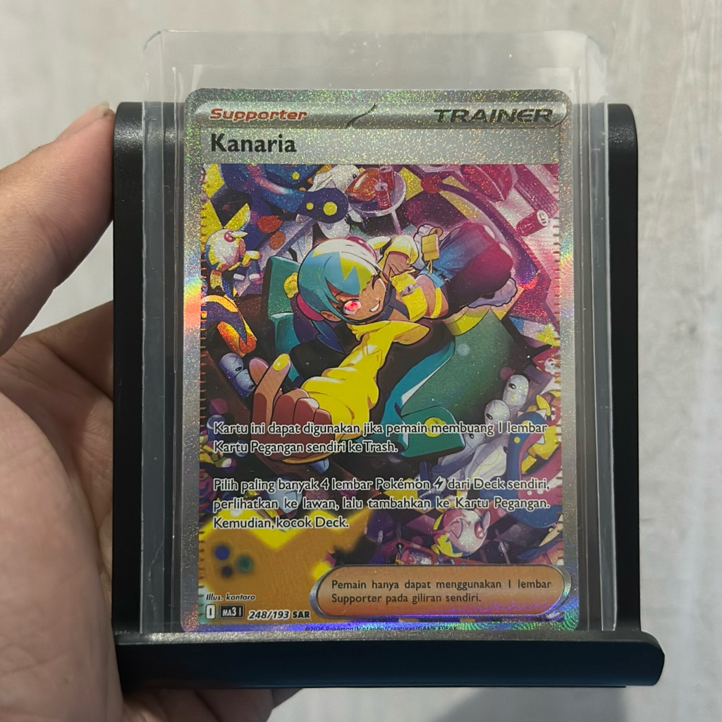 SAR Kanaria Supporter Trainer ID / Kartu Pokemon SAR / Original Indonesia