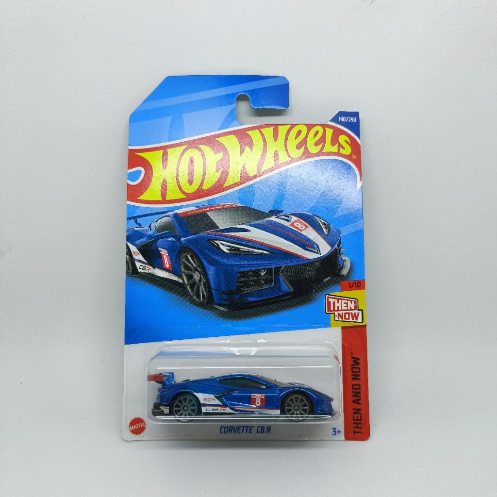 Hot Wheels Corvette C8.R Biru Original Mattel