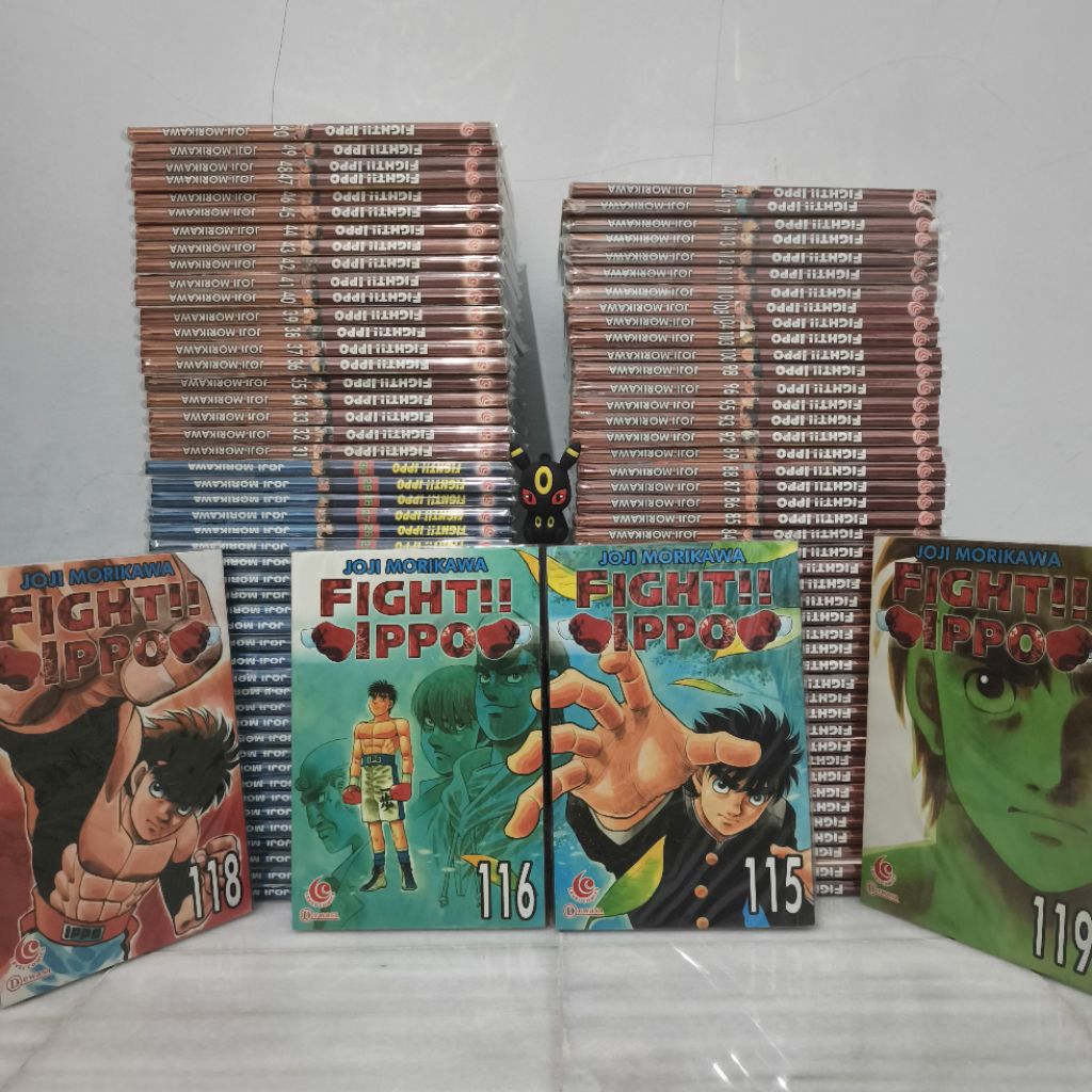 Set Komik Fight Ippo Volume 1-120 (-24 Buku) (Cek Deskripsi)