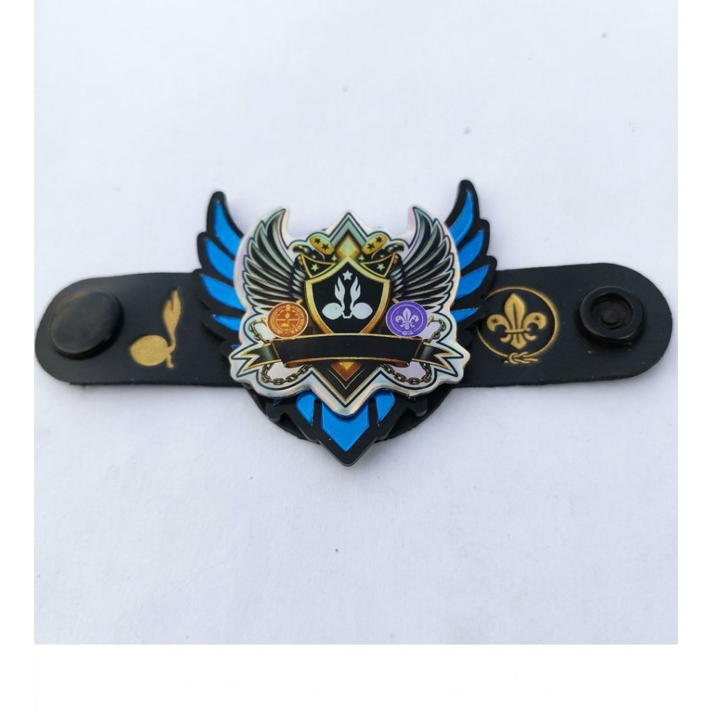 Ring kacu pramuka penggalang penegak pembina bisa custom nama  dan nama pangkalan