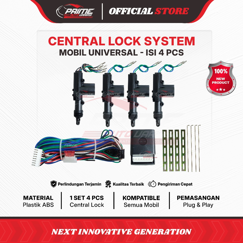 Central Door Lock System / Door Lock / Pengunci pintu Mobil