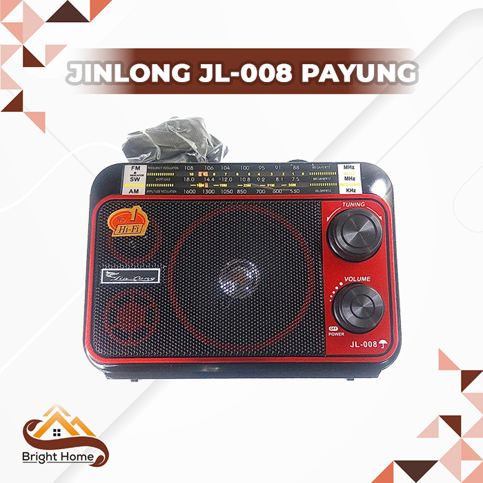 Radio Portable Bluetooth FM AM SW JINLONG JL-008 Payung USB