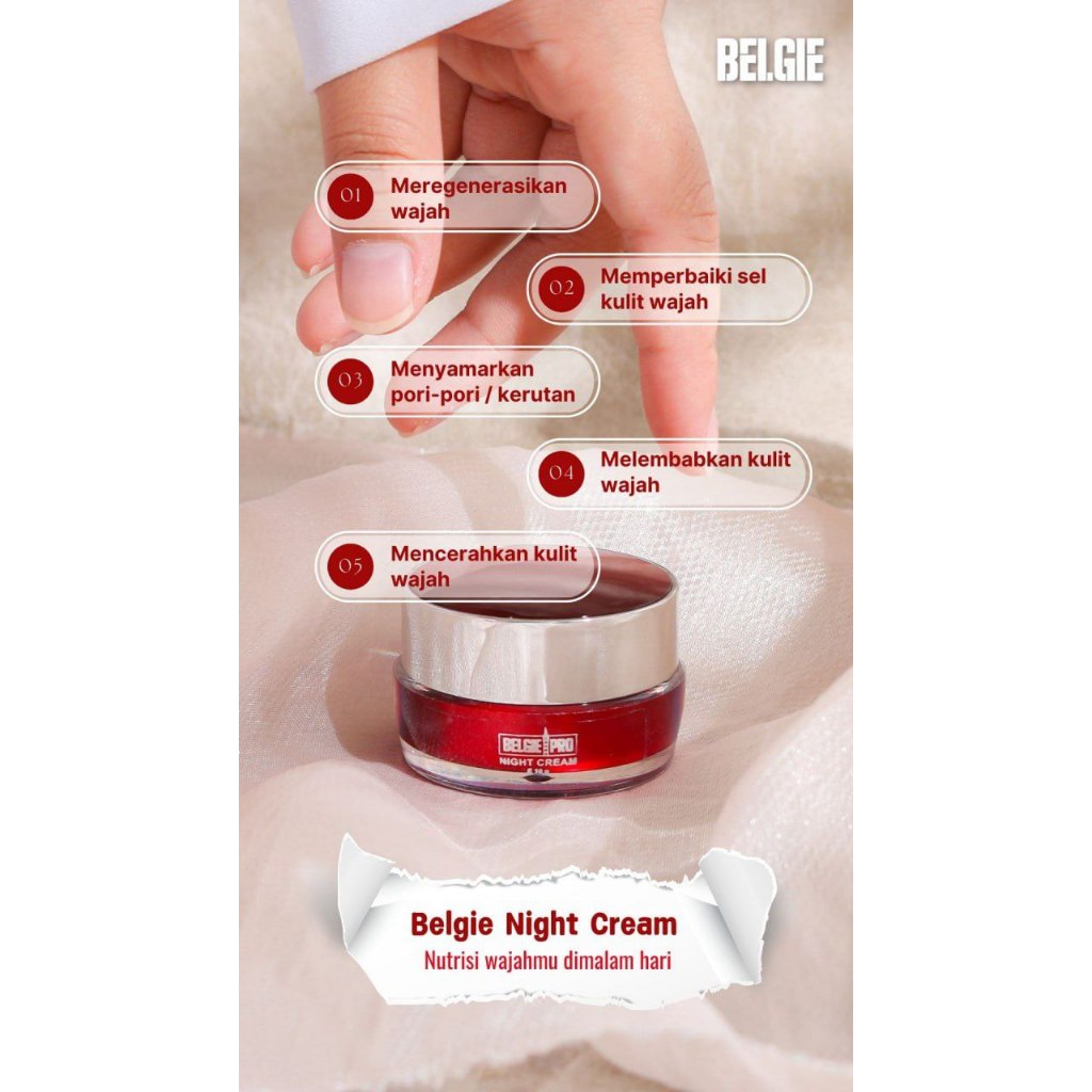 Belgie Pro Day Cream Pelembab Wajah