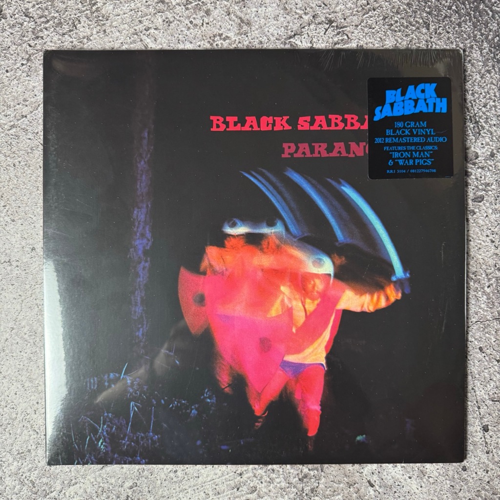 Vinyl Piringan Hitam Black Sabbath - Paranoid