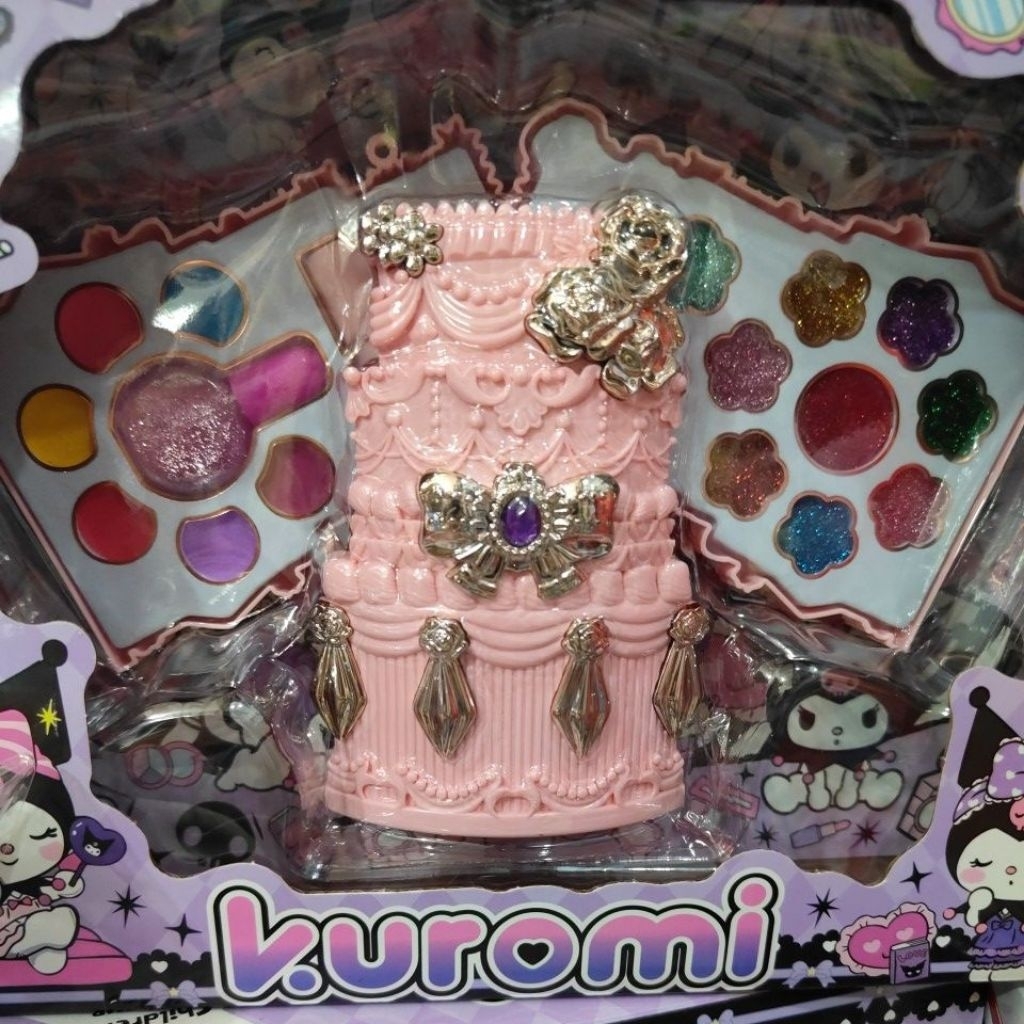 Make up Set Kuromi/Mainan anak Make-up tata rias set komplit