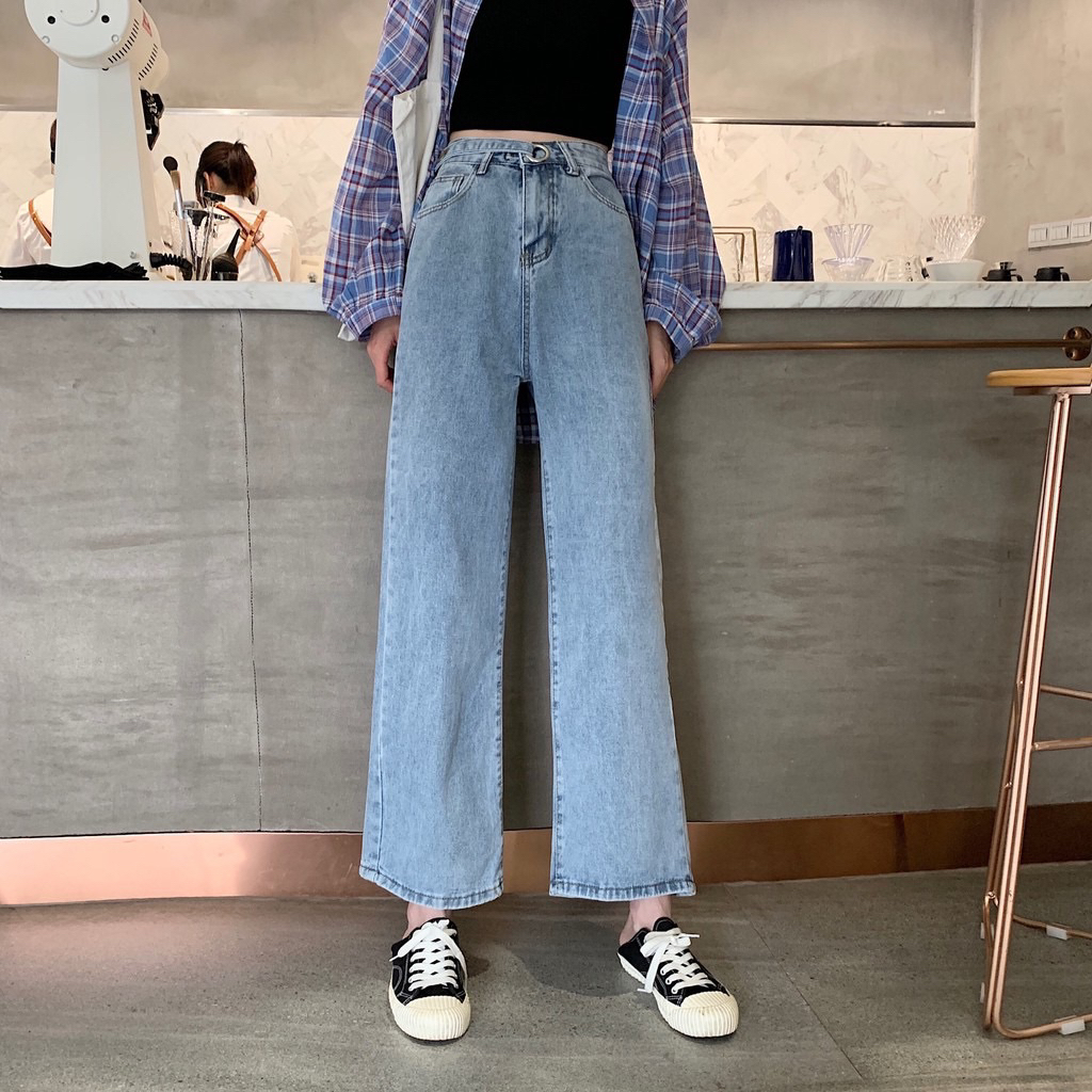 Lulu Jeans Sky Blue Preloved No Minus