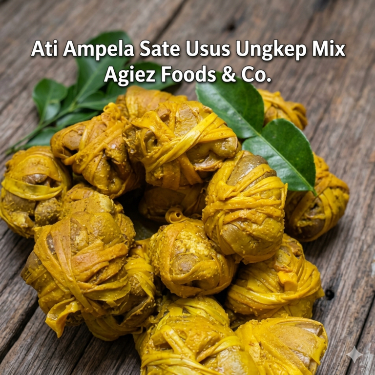 Mix Ati Ampela Usus Ungkep Frozen 10ptg