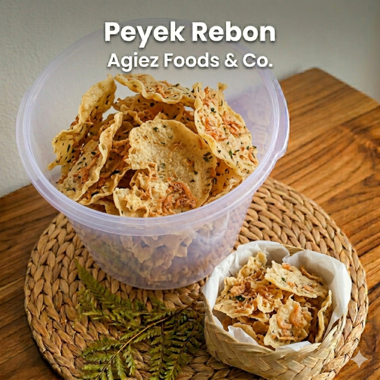 Peyek Rebon Toples 5L 10L