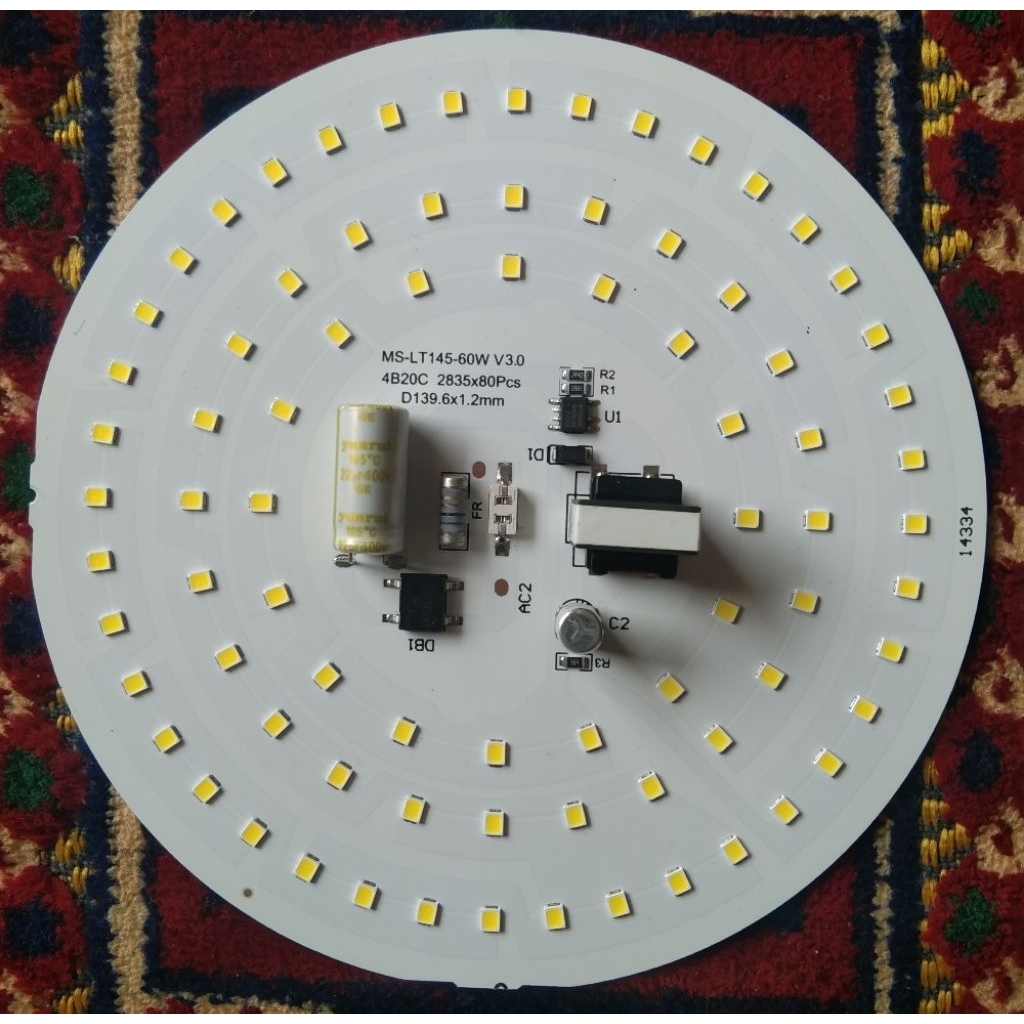 PCB Led AC MSL 5 - 50 watt Super terang